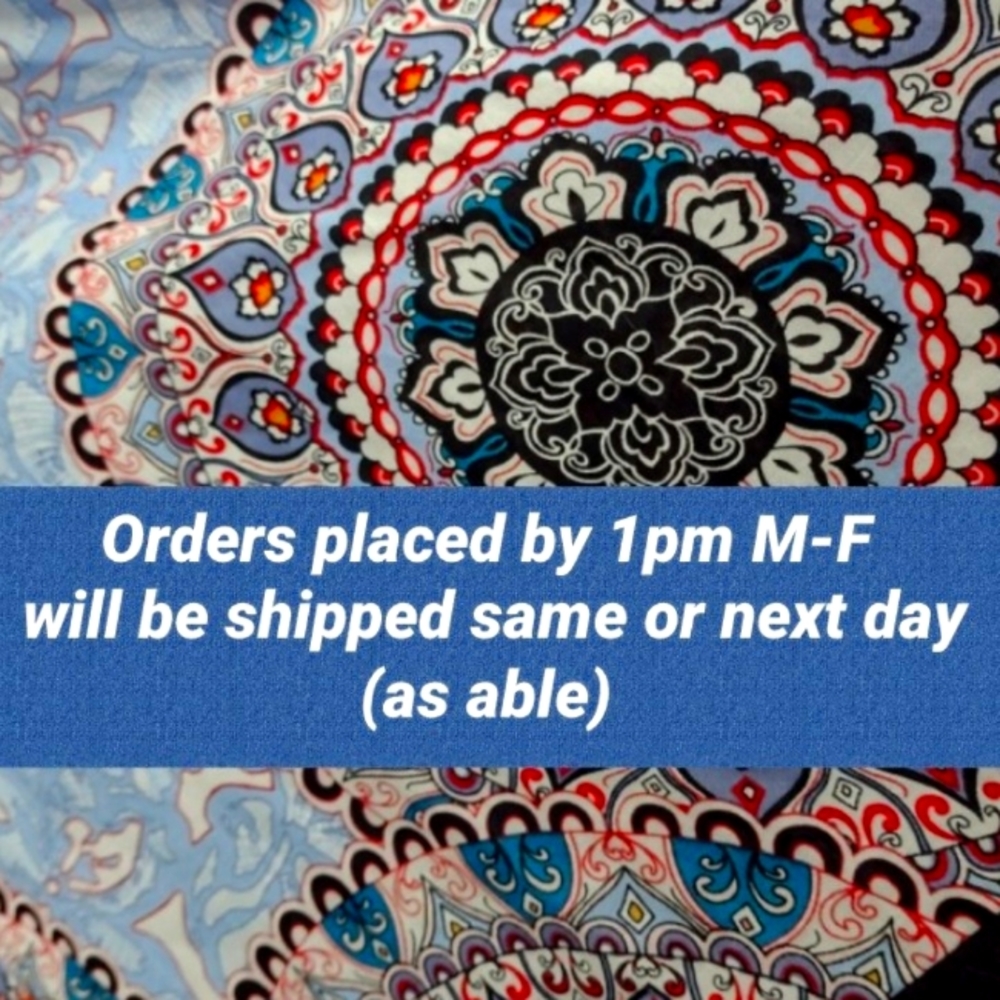 Same/next day shipping if....